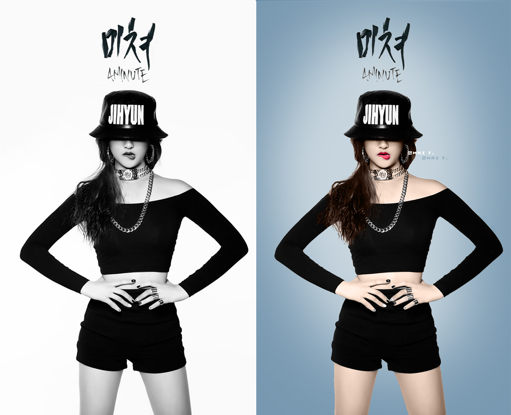 JIHYUN CRAZY Coloring Photoshop BY:MAI T.