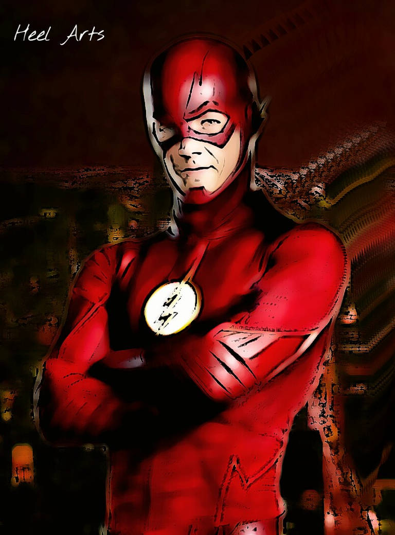 CW The Flash Cartoon Look Poster by Umer2022 on DeviantArt