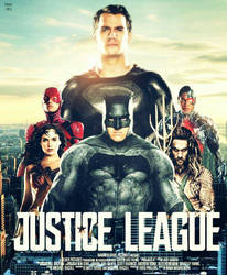 Justice League Poster Heel Arts