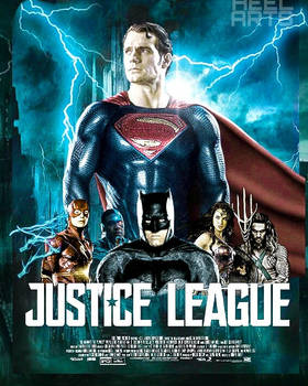 JUSTICE LEAGUE NEW DESIGN/POSTER