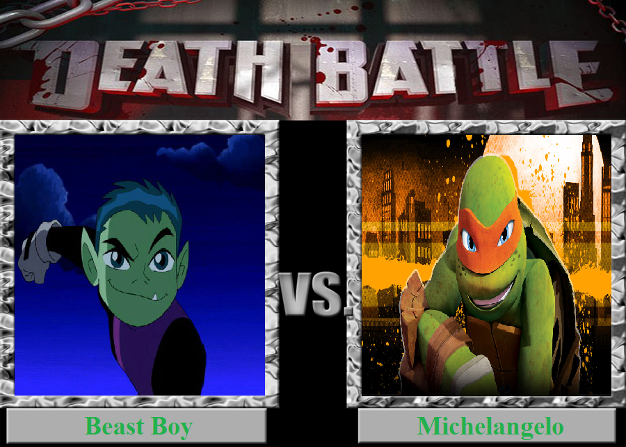 Beast Boy vs. Michelangelo