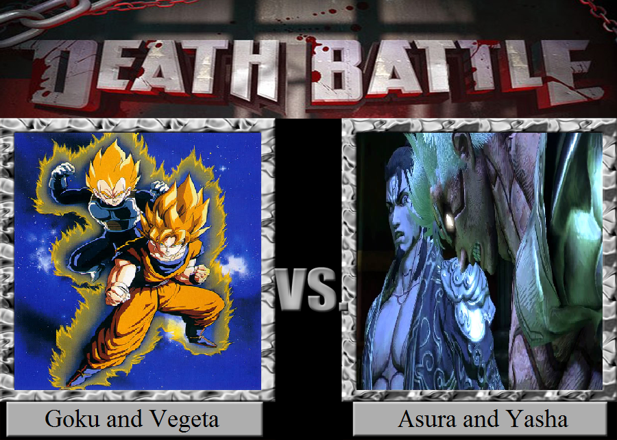Goku and Vegeta vs. Asura and Yasha by JasonPictures on DeviantArt Goku and Vegeta vs. Asura and Yasha by JasonPictures on DeviantArt