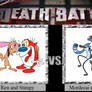 Ren and Stimpy vs. Mordecai and Rigby