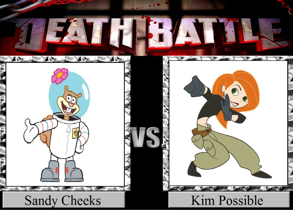 Sandy Cheeks vs. Kim Possible by JasonPictures on DeviantArt