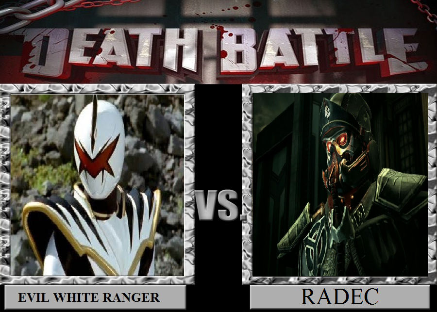 White Radec Evil White Ranger vs. Radec by JasonPictures on DeviantArt