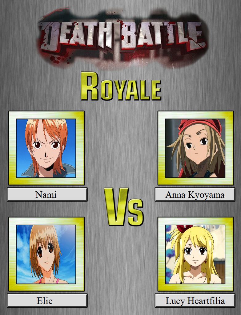 Nami Vs Anna Vs Elie Vs Lucy By JasonPictures On DeviantArt nami-vs-anna-vs-elie-vs-lucy-by-jasonpictures-on-deviantart