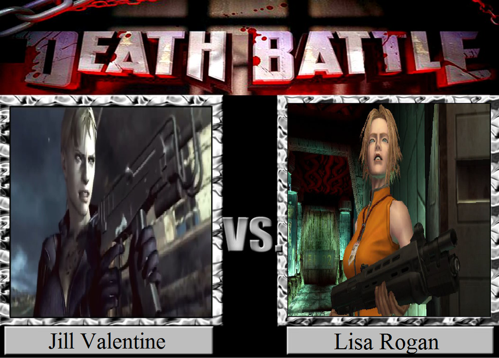 Jill Valentine vs. Lisa Rogan by JasonPictures on DeviantArt