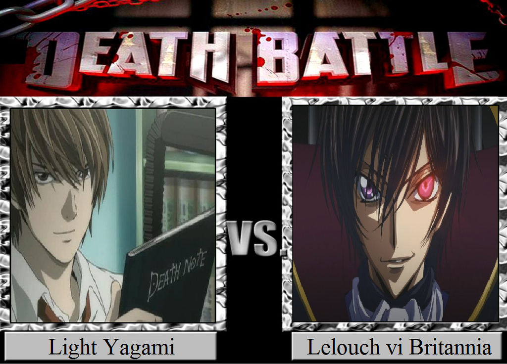 Lelouch vi Britannia vs. Light Yagami