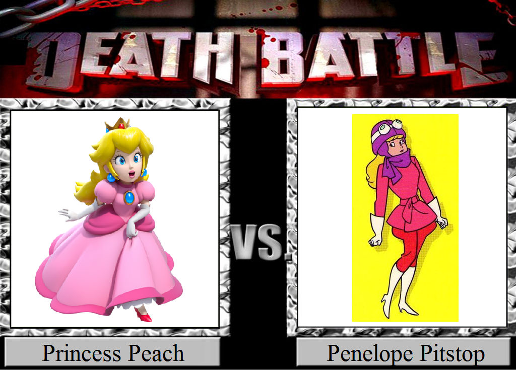 Princess Peach Vs Penelope Pitstop By Jasonpictures On Deviantart