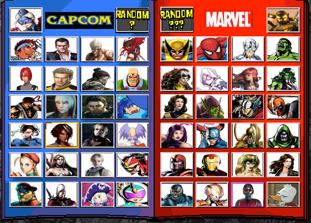 Marvel vs. Capcom 4 Wishlist by JasonPictures on DeviantArt