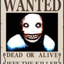 Jeff the Killer Wanted Poster