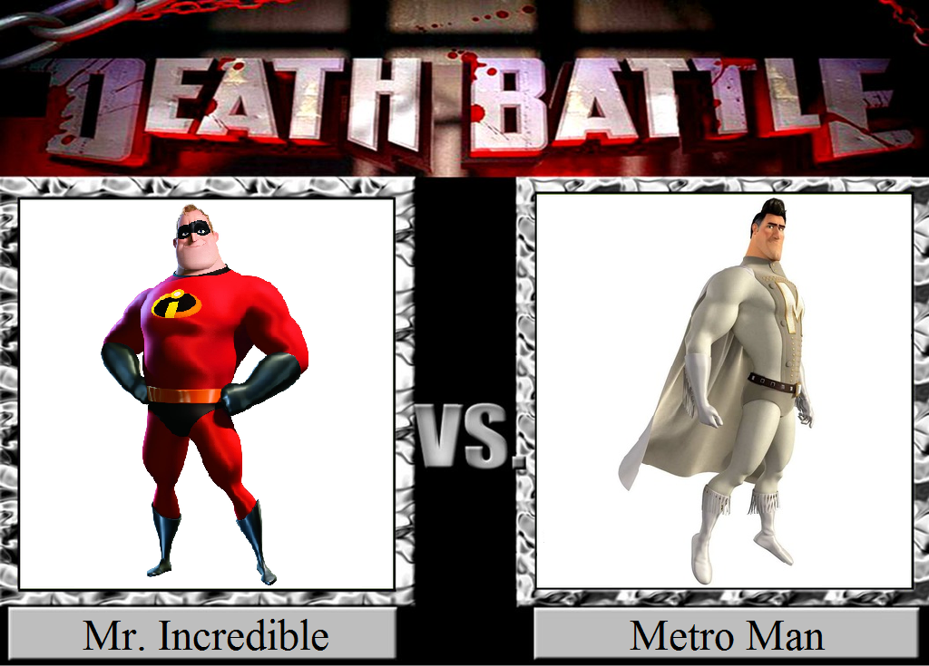 Mr. Incredible vs. Metro Man