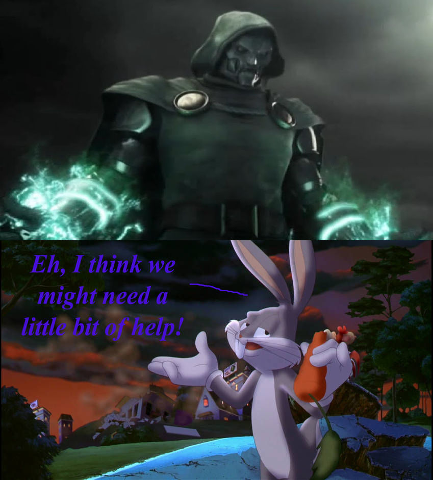 Bugs suggests help stopping Dr. Doom by JasonPictures on DeviantArt