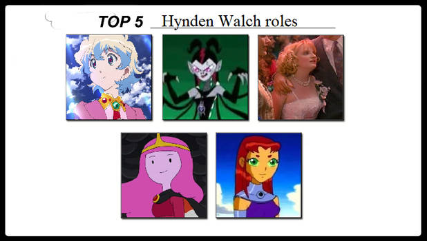 My top 5 Hynden Walch roles