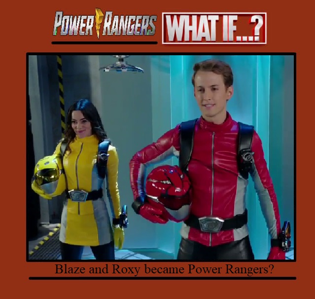 What if Blaze and Roxy became Power Rangers by JasonPictures on DeviantArt