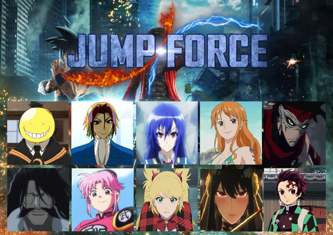 My Jump Force Team by JasonPictures on DeviantArt