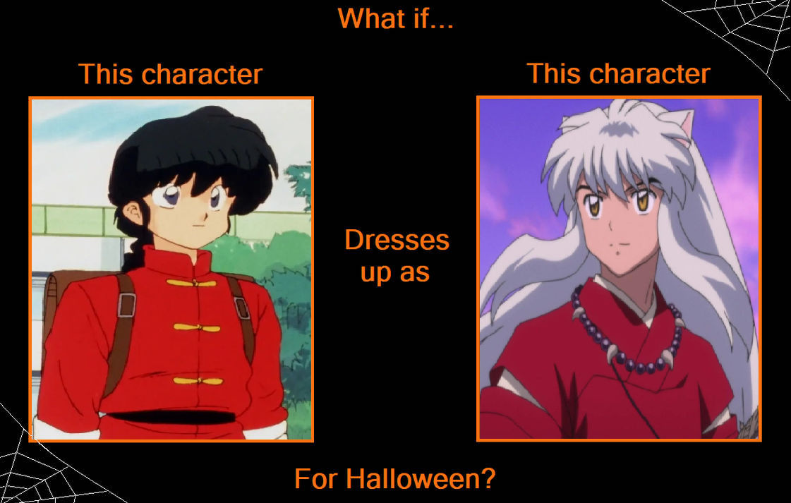 What if Ranma dresses up as Inuyasha by JasonPictures on DeviantArt