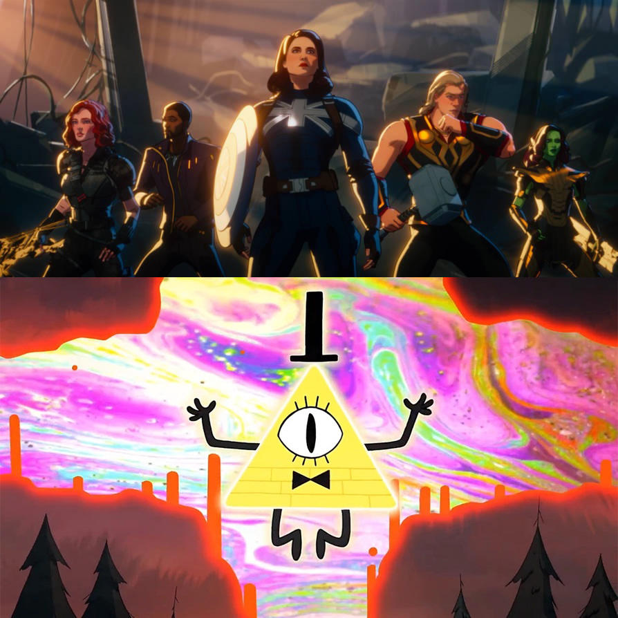 Bill Cipher Inverting Face Guardians of the Multiverse face Bill Cipher by JasonPictures on DeviantArt