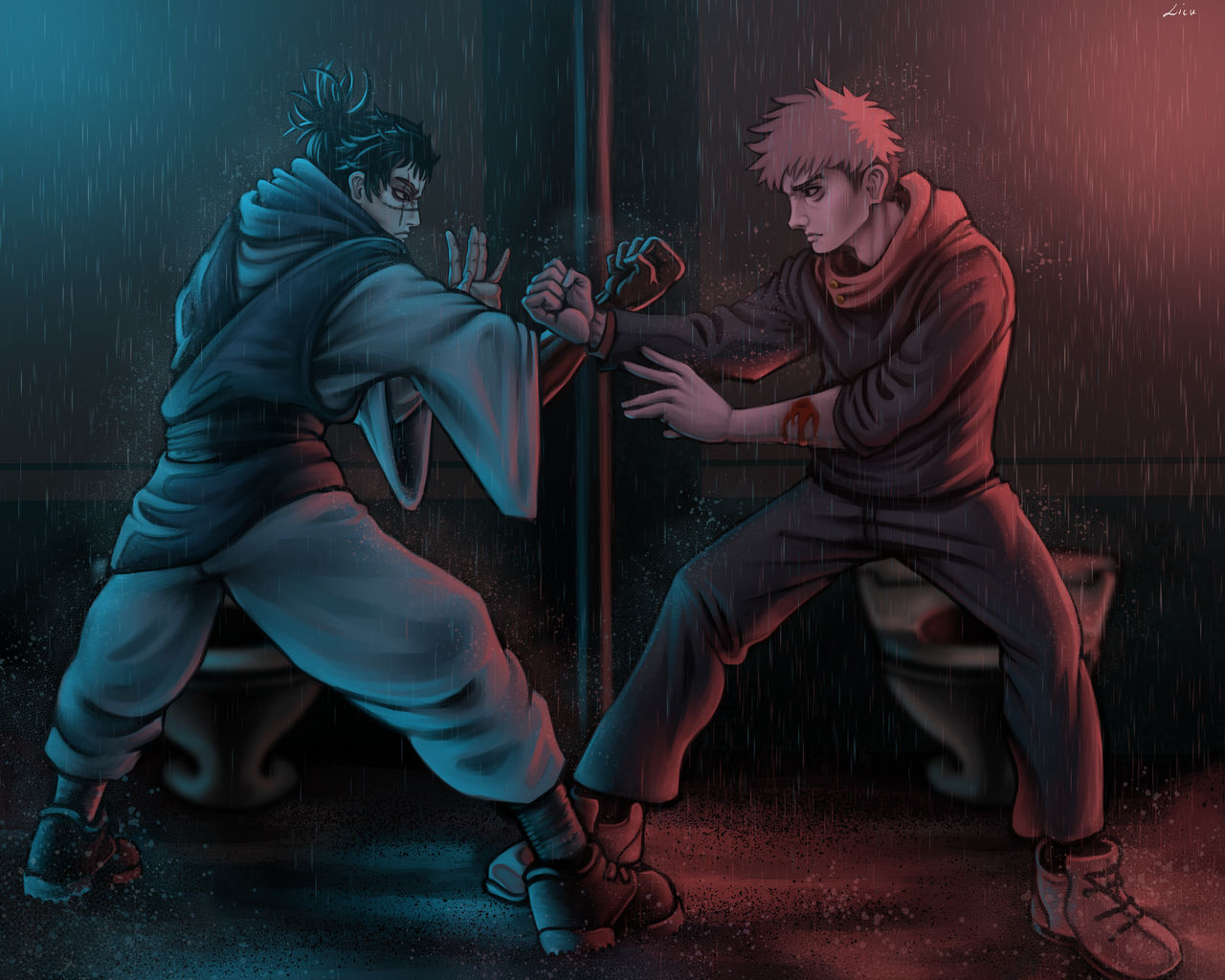 Choso Vs Itadori Yuji By JakubLicak On DeviantArt choso-vs-itadori-yuji-by-jakublicak-on-deviantart