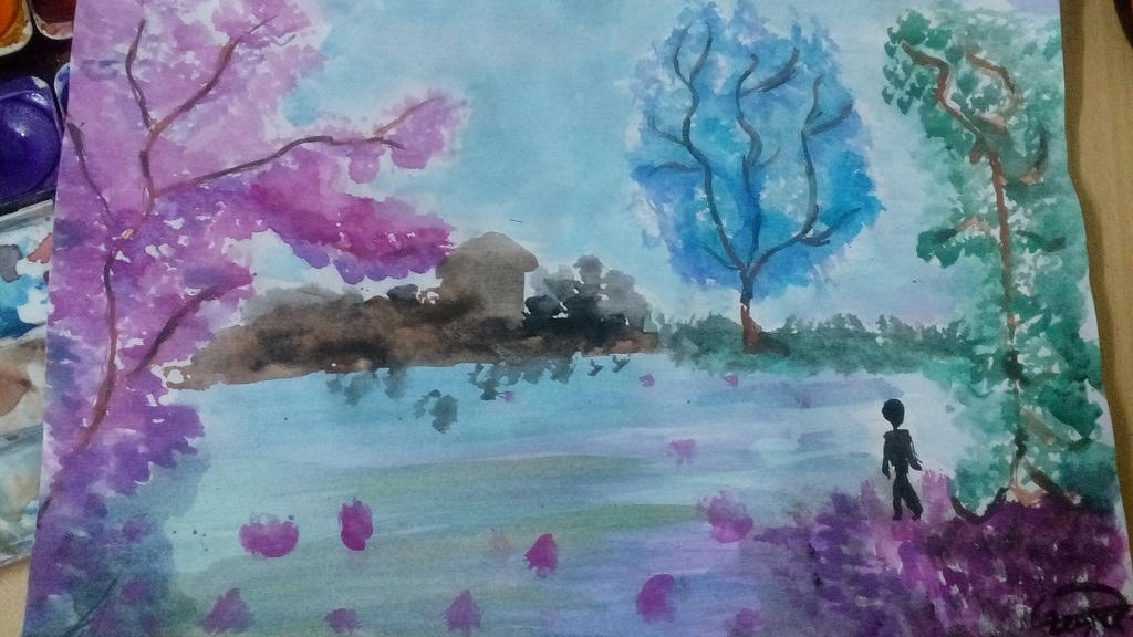 The Rotten House By The Lake-Watercolor Artwork by Vologirl on DeviantArt