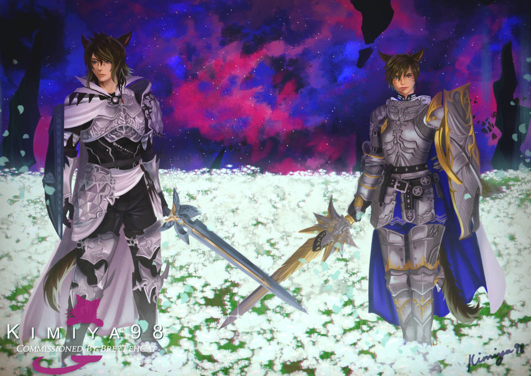 Commission FFXIV Paladin By Kimiya98 On DeviantArt commission-ffxiv-paladin-by-kimiya98-on-deviantart