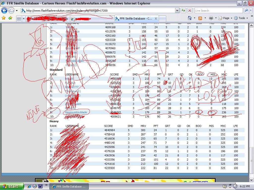 MK ON THE HIGHSCORE TABLE by maximumkeyblade on DeviantArt