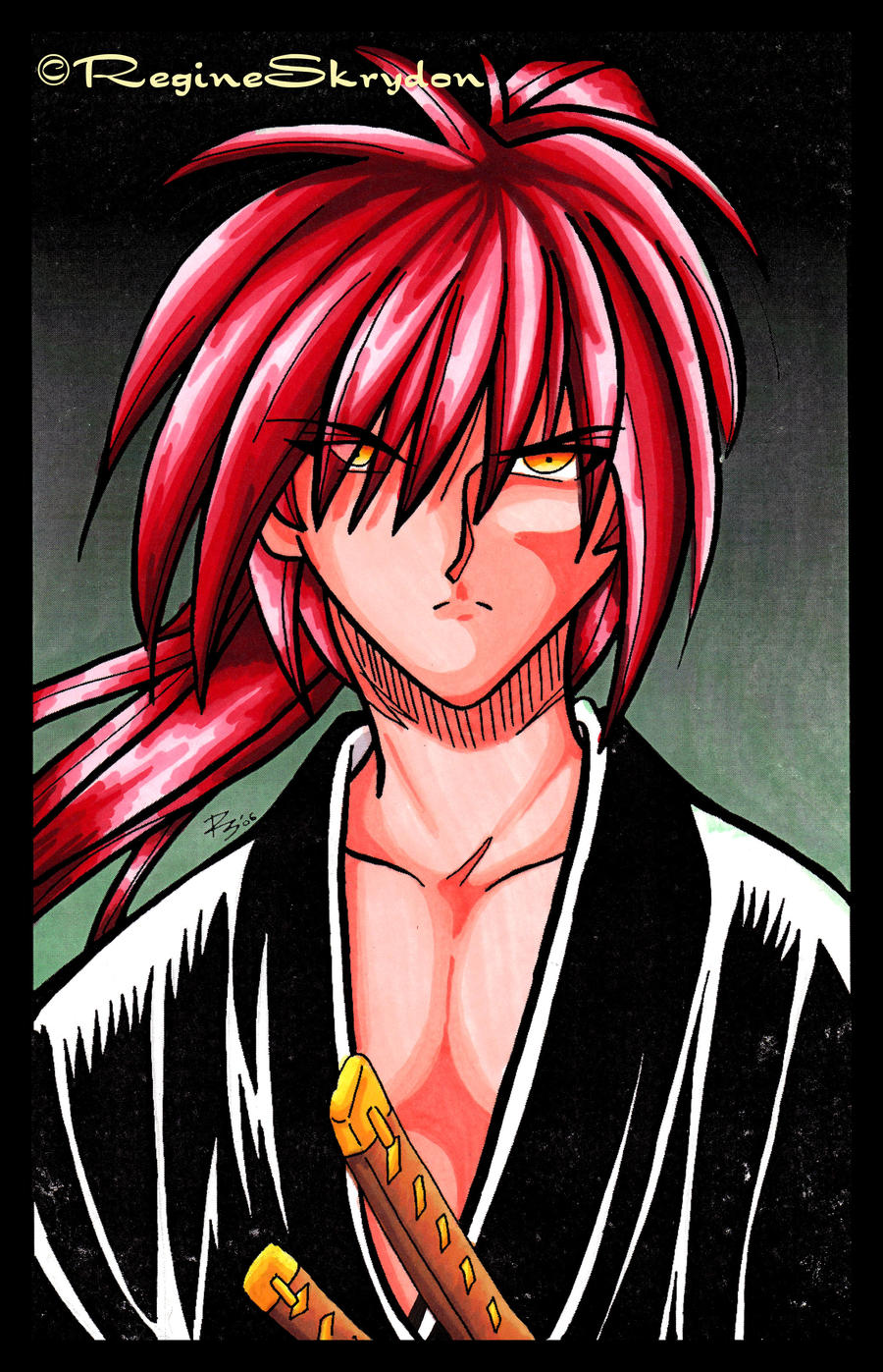 Kenshin - Piercing Stare Color