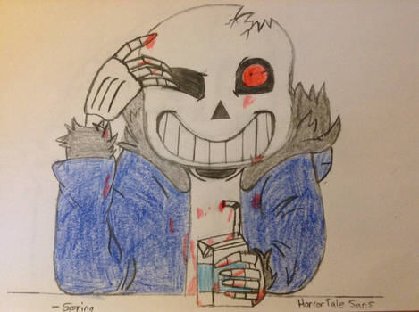 HorrorTale Sans Drawing (Colored)