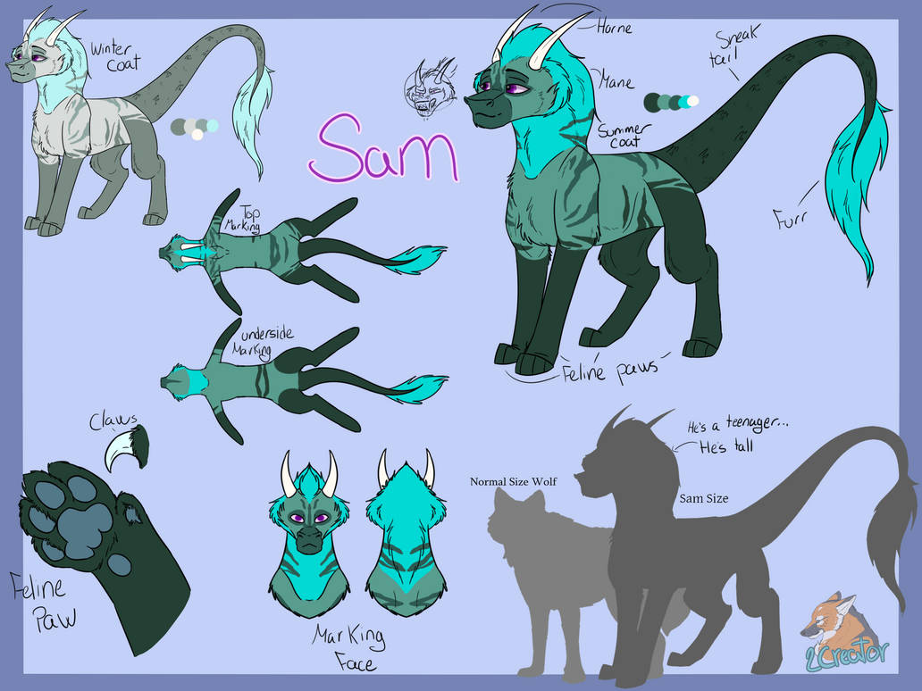 Sam Turtle Deviantart Sam by LCreator on DeviantArt