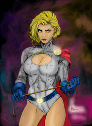 Powergirl Colored