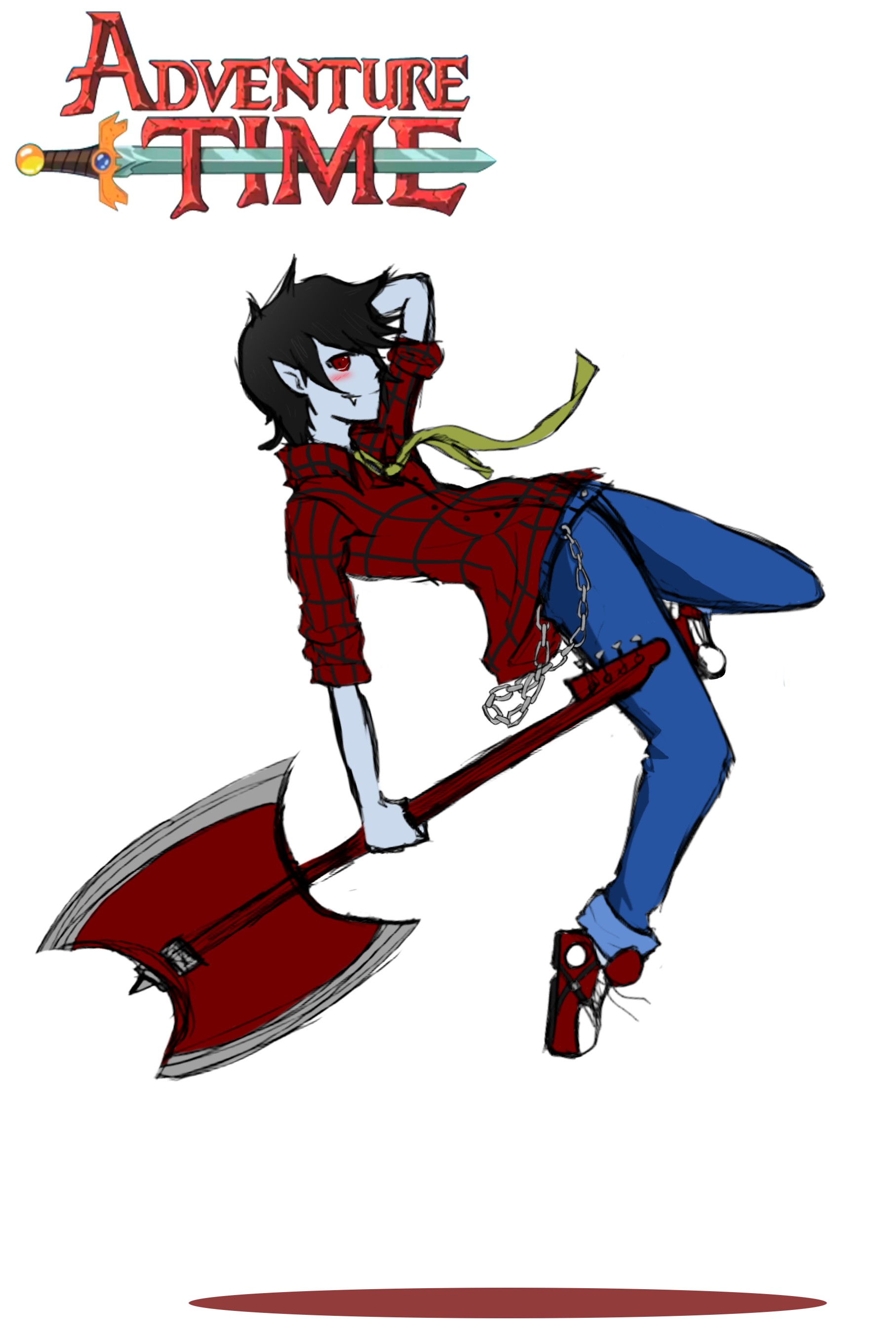 Marshall Lee Adventure Time By Guille300 On Deviantart