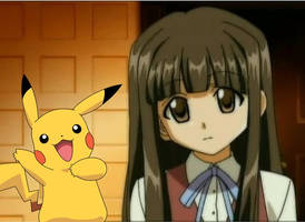 Konoka and Pikachu