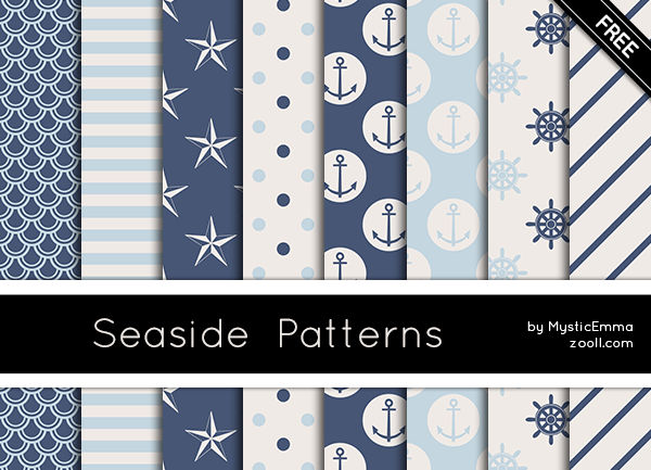 Seaside Patterns by MysticEmma on DeviantArt