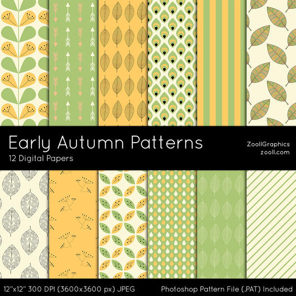 Early Autumn Patterns by MysticEmma on DeviantArt