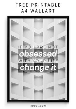 Obsessed A4 Print
