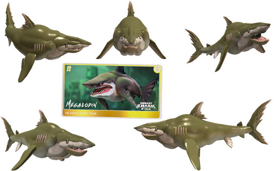 Spore Creature: Megalodon (Hungry Shark World)