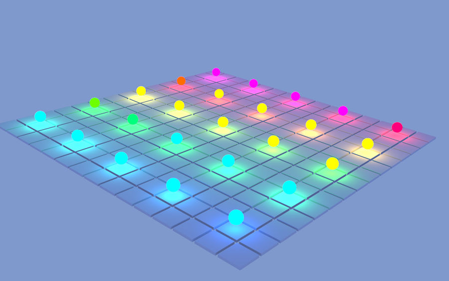 Colored Light Test 2 by DeadBarney on DeviantArt