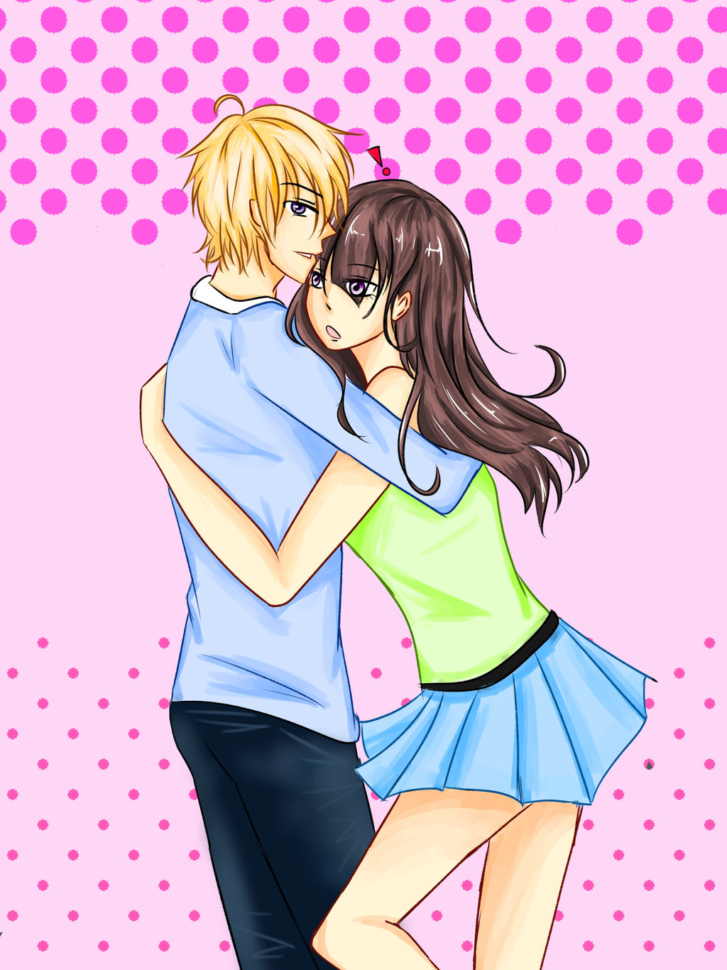 Surprise Hug by DAfan202 on DeviantArt