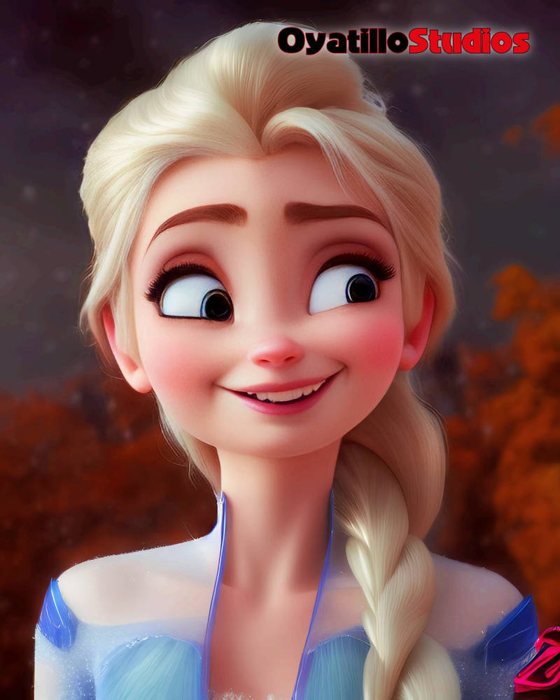 Frozen Elsa New character by OyatilloStudio on DeviantArt