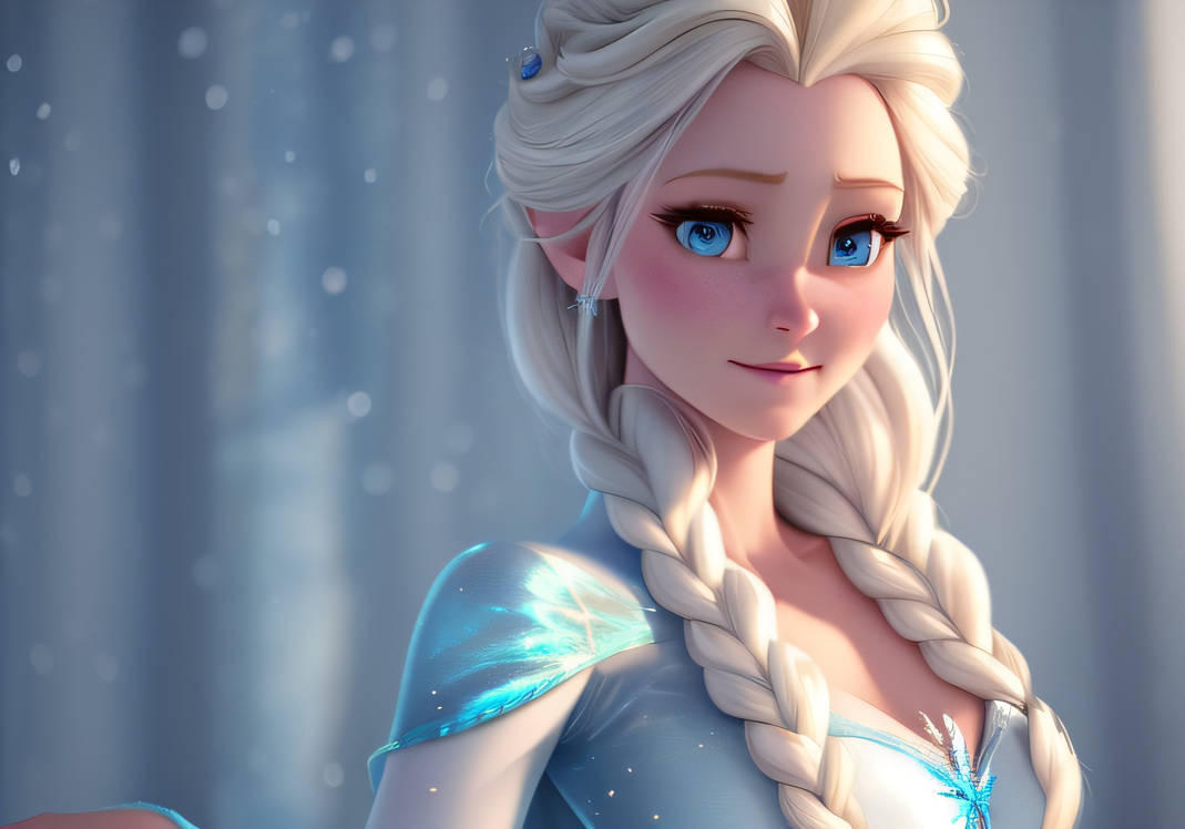 Classic Frozen Elsa Art #3 by OyatilloStudio on DeviantArt