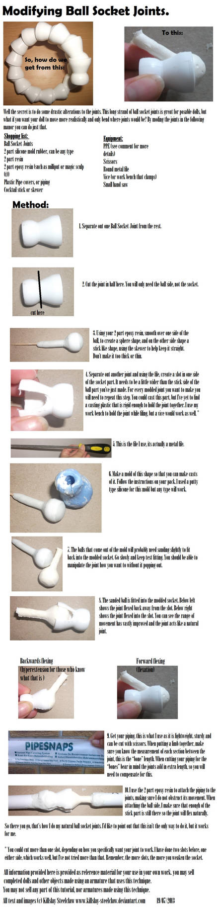 Natural Ball Socket Joints Tutorial