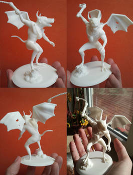 Demon figurine