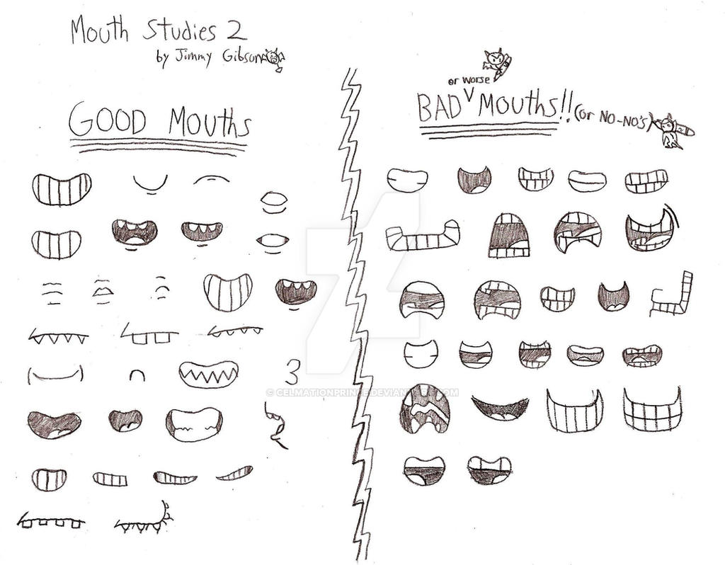 Jimmy Gibson's Mouth Studies 2