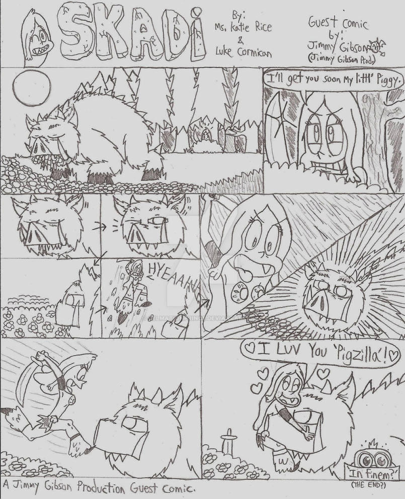 Katie Rice's SKADI, My supposed Guest Comic by CelmationPrince on ...