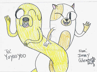 Jake the Dog and Cake the Cat