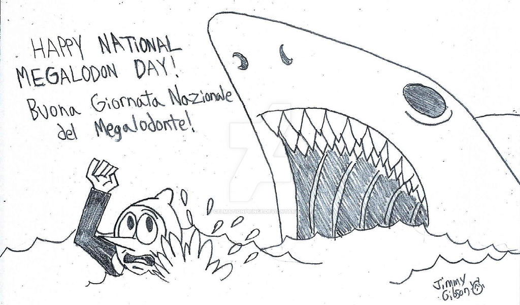 National Megalodon Day by CelmationPrince on DeviantArt