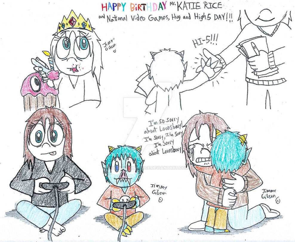 Katie Rice Birthday and National Days by CelmationPrince on DeviantArt
