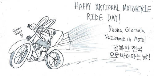 Happy National Motorcycle Ride Day 2021!