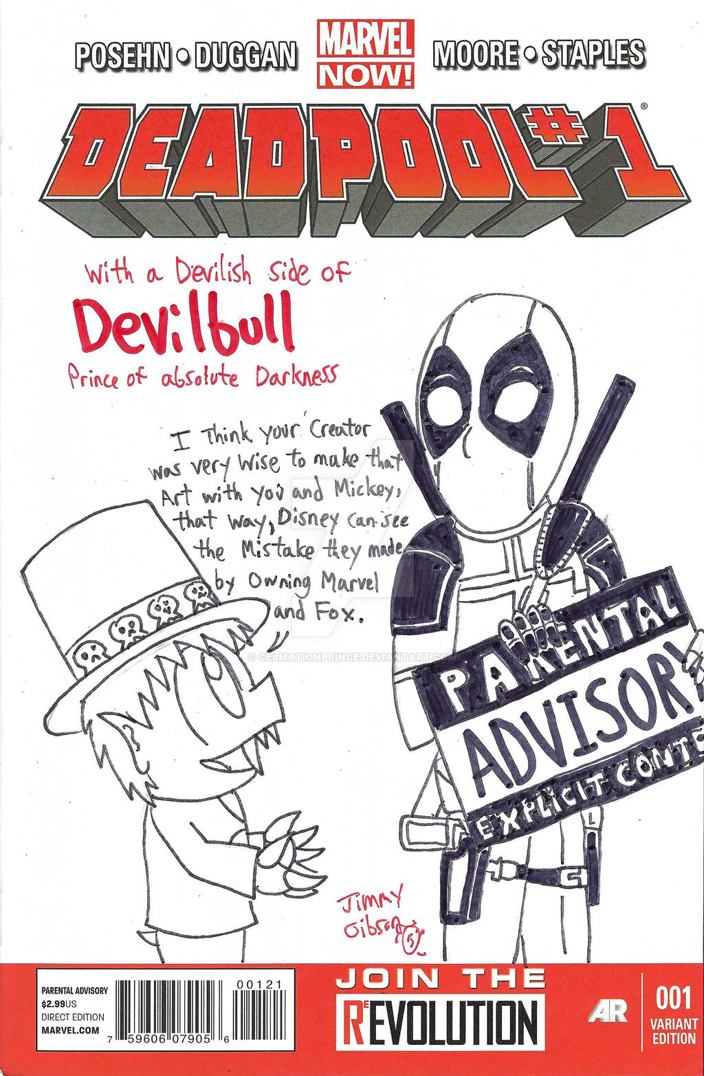 Deadpool Writing Style Deadpool -Variant Cover design by CelmationPrince on DeviantArt