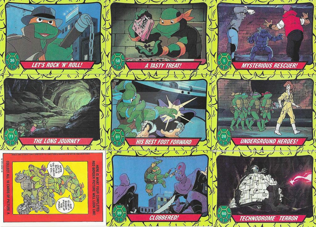 Teenage Mutant Ninja Turtles Trading Cards By CelmationPrince On teenage-mutant-ninja-turtles-trading-cards-by-celmationprince-on